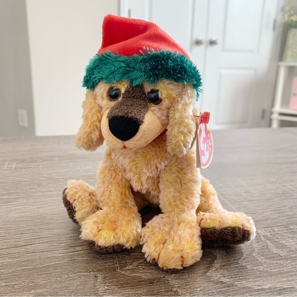 Jinglepup 2000 TY Beanie Babies Collectable Christmas Holiday Plush